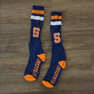 Syracuse University socks